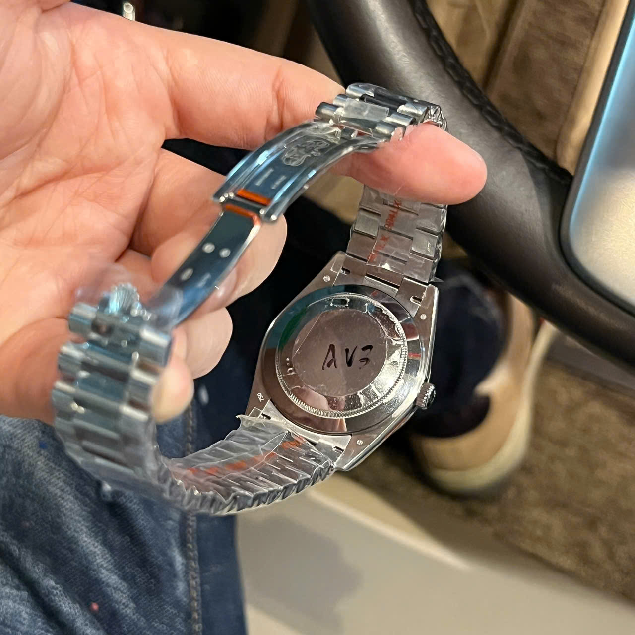 Đồng Hồ Rolex Chế Tác Day-Date 228349RBR Độ Đá Moissanite Xưởng GM 40mm (2) Đồng Hồ Rolex Chế Tác Day-Date 228349RBR Độ Đá Moissanite Xưởng GM 40mm (1)