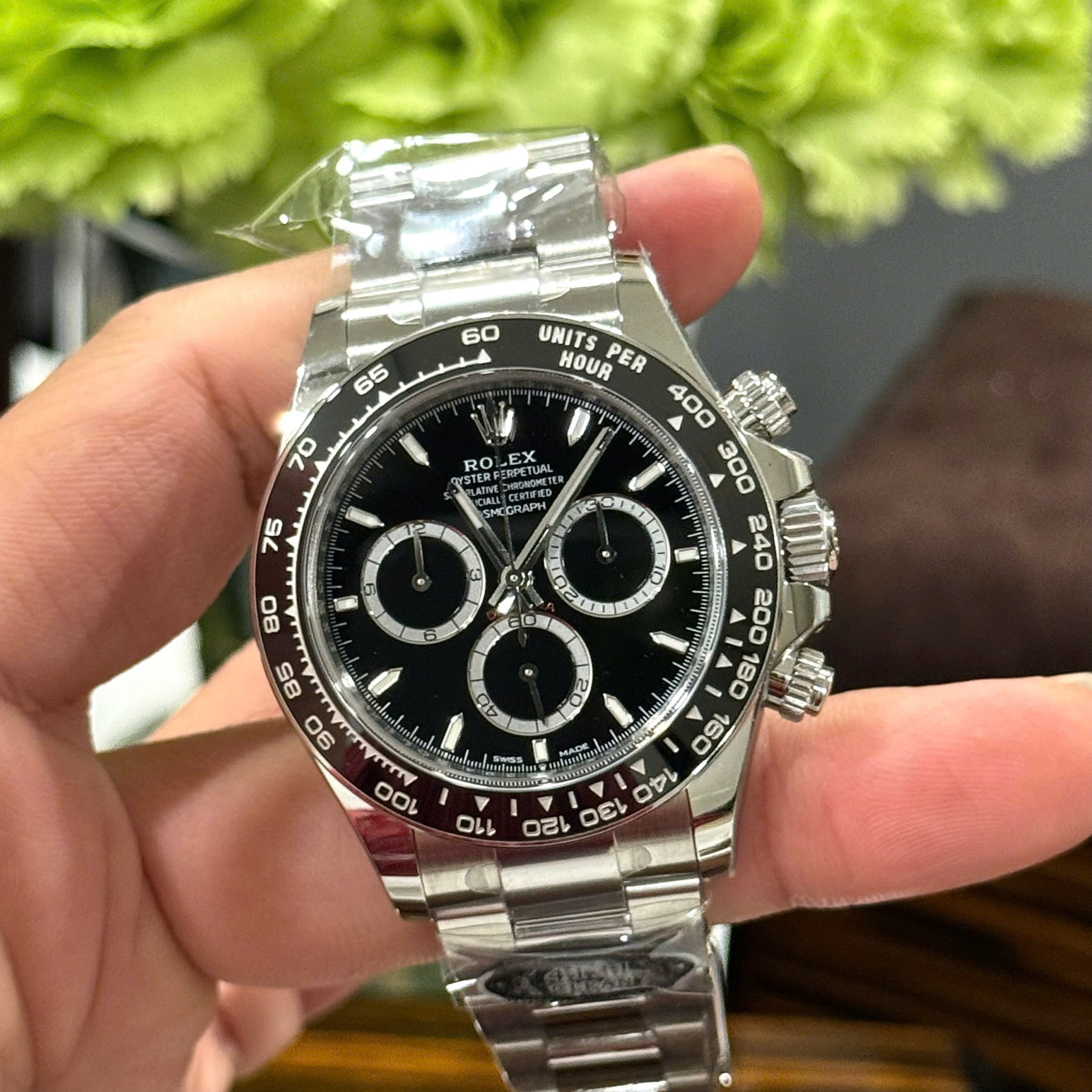Đồng Hồ Rolex Chế Tác Daytona 126500LN Godzilla Máy 4131 Xưởng Clean 40mm (1) Đồng Hồ Rolex Chế Tác Daytona 126500LN Godzilla Máy 4131 Xưởng Clean 40mm (6)