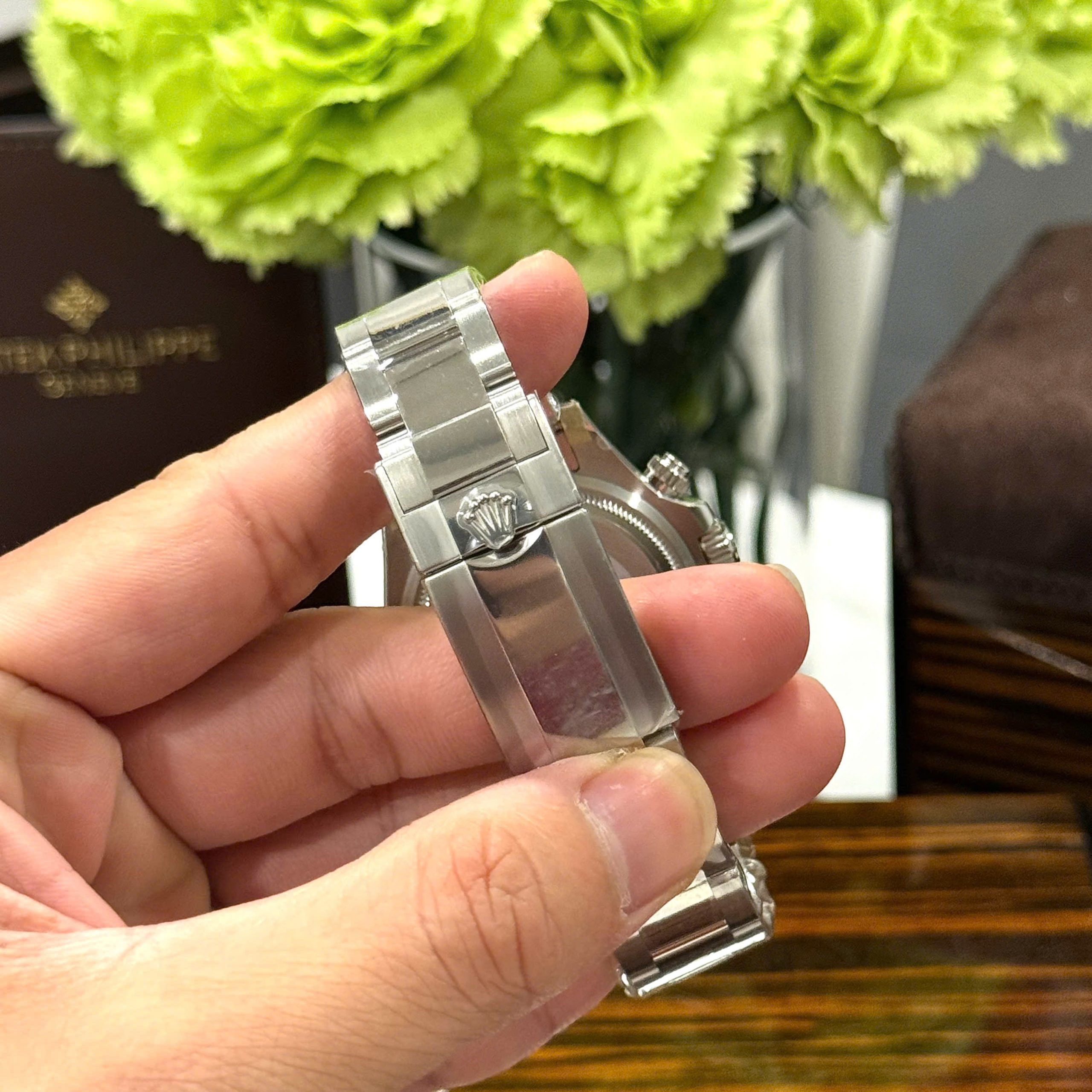 Đồng Hồ Rolex Chế Tác Daytona 126500LN Godzilla Máy 4131 Xưởng Clean 40mm (2) Đồng Hồ Rolex Chế Tác Daytona 126500LN Godzilla Máy 4131 Xưởng Clean 40mm (6)