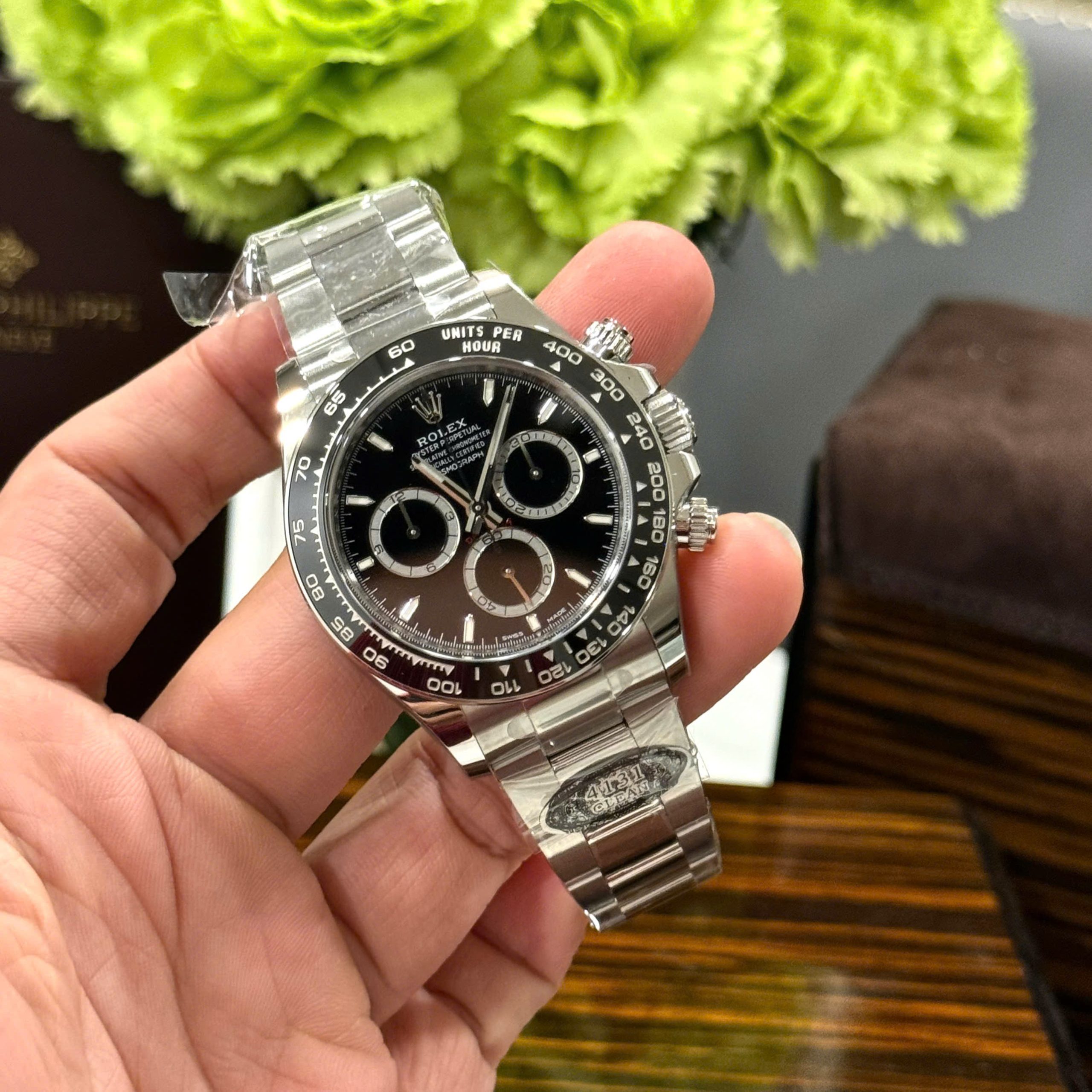 Đồng Hồ Rolex Chế Tác Daytona 126500LN Godzilla Máy 4131 Xưởng Clean 40mm (6) Đồng Hồ Rolex Chế Tác Daytona 126500LN Godzilla Máy 4131 Xưởng Clean 40mm (6)