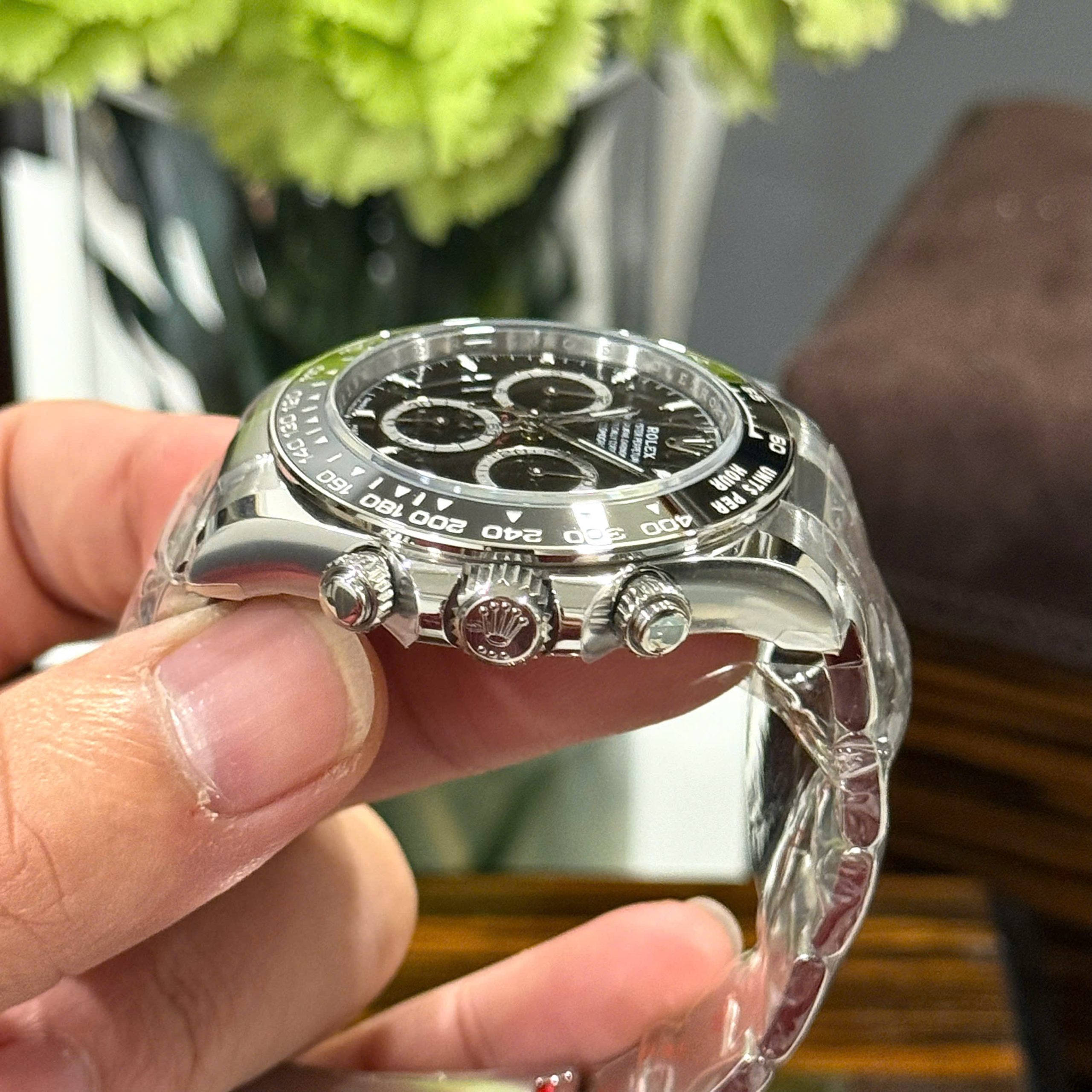 Đồng Hồ Rolex Chế Tác Daytona 126500LN Godzilla Máy 4131 Xưởng Clean 40mm (8) Đồng Hồ Rolex Chế Tác Daytona 126500LN Godzilla Máy 4131 Xưởng Clean 40mm (6)