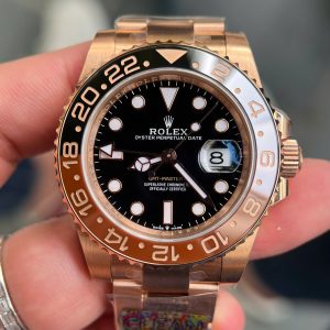 Dong Ho Rolex Rep 1 1 GMT Master II 126715CHNR Rootbeer Xuong Clean 40mm 4