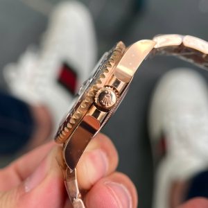 Dong Ho Rolex Rep 1 1 GMT Master II 126715CHNR Rootbeer Xuong Clean 40mm 6