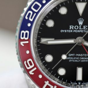 Đồng Hồ Rolex Rep 11 GMT-Master II 126710BLRO Pepsi Cao Cấp Nhất Xưởng Clean V3 40mm (7)