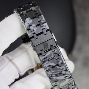 Đồng hồ Audemars Piguet Rep 1 1 Royal Oak 15416CE Gốm Đen Chế Tác Xưởng APS 41mm (9)