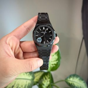 Đồng Hồ Audemars Piguet Chế Tác Vỏ Gốm Đen Royal Oak 15500 Nhà Máy APS 2025 41mm