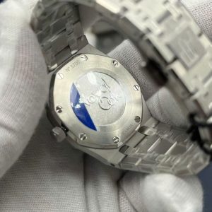 Đồng Hồ Audemars Piguet Royal Oak Dark Pink Cọc Số Ả Rập Replica 11 Máy Pin 33mm (6)