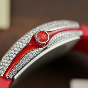 Dong Ho Franck Muller V32 Nu Sieu Cap Trai Tim Dinh Full Kim Cuong Moissanite 36mm 4