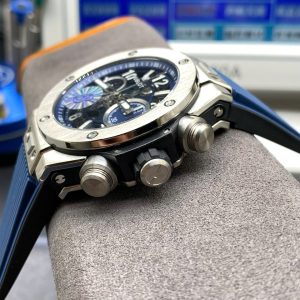 Dong Ho Hublot Big Bang Unico Replica 11 Mau Xanh Duong Nha May BBF 42mm 3