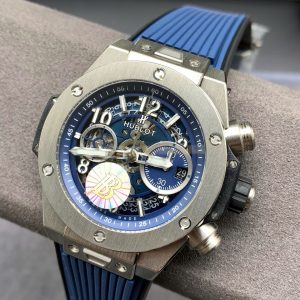 Đồng Hồ Hublot Big Bang Unico Replica 11 Màu Xanh Dương Nhà Máy BBF 42mm (7)