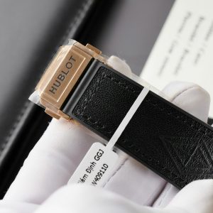 Đồng Hồ Hublot Fake 11 Sang Bleu King Gold Đính Đá Nhà Máy HB 44mm (10)