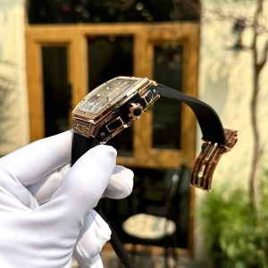 Dong Ho Hublot Fake Cao Cap Spirit Of Big Bang King Gold Dinh Full Da Xuong HB 45mm 4