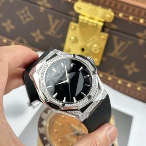 Dong Ho Hublot Nam Rep 11 Orlinski Titanium Dinh Da Demi Nha May HB 40mm 6 1