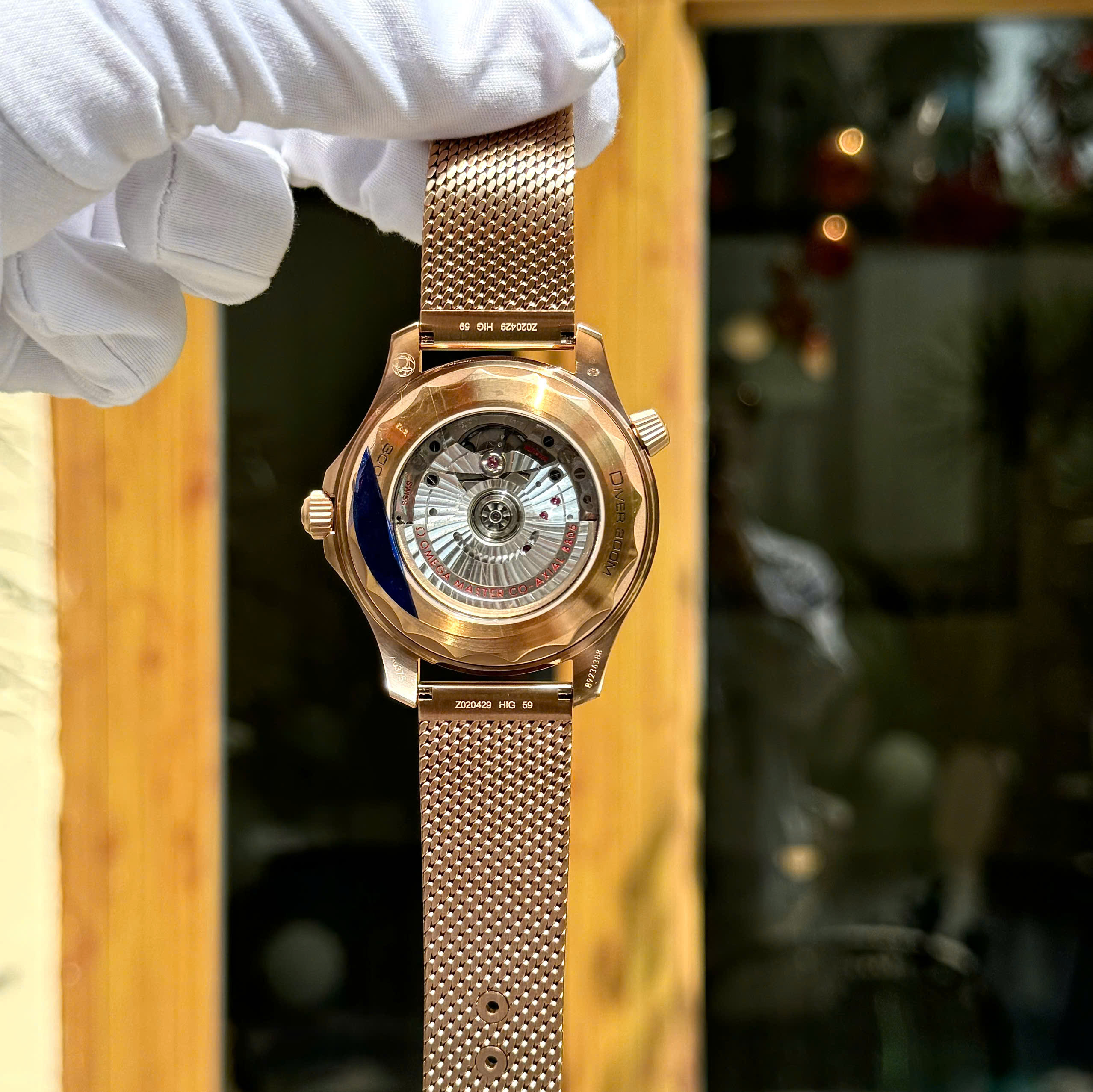 Đồng Hồ Omega Rep 1 1 Seamaster Diver 300M Bronze Gold Cao Cấp Nhất Xưởng VS 41mm (2) Dong Ho Omega Rep 1 1 Seamaster Diver 300M Bronze Gold Cao Cap Nhat Xuong VS 41mm 2