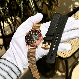 Đồng Hồ Omega Rep 1 1 Seamaster Diver 300M Bronze Gold Cao Cấp Nhất Xưởng VS 41mm (5)
