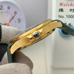 Đồng Hồ Omega Rep 1 1 Seamaster Diver 300M Màu Xanh Lá Cây Nhà Máy VS 42mm (6)