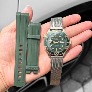 Đồng Hồ Omega Seamaster Diver 300M Titanium Bronze Gold Chronometer Rep 11 Xưởng VS 42mm (8)