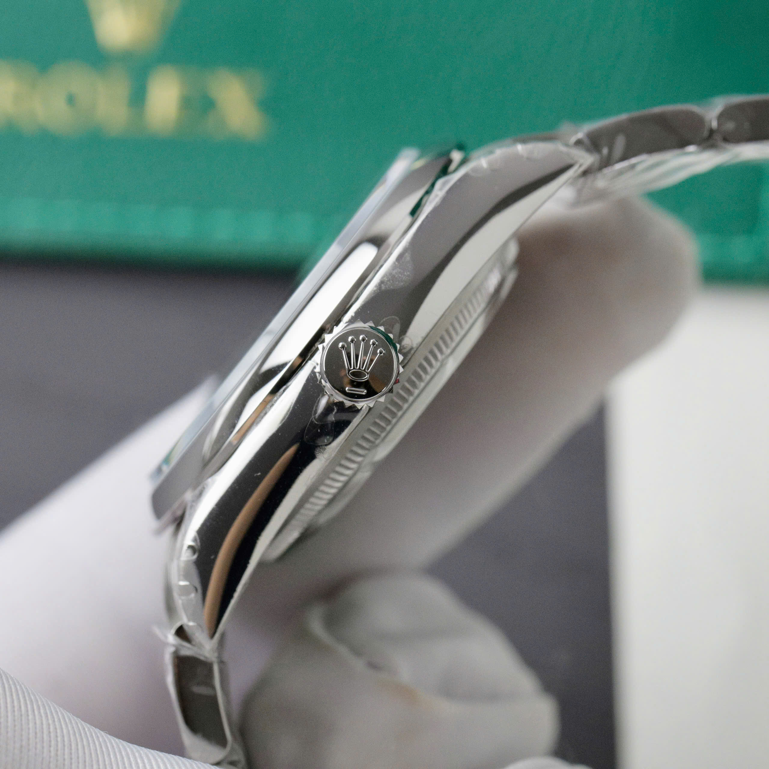 Đồng Hồ Rolex Rep 11 Oyster Perpetual 126000-0006 Replica 11 Mặt Xanh Băng VSF 36mm (8) Dong Ho Rolex Rep 11 Oyster Perpetual 126000 0006 Replica 11 Mat Xanh Bang VSF 36mm 8