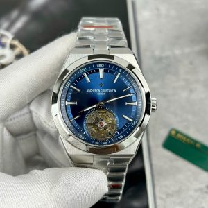 Đồng Hồ Vacheron Constantin Chế Tác Overseas 6000V Tourbillon Dây Thép 42,5mm (1)