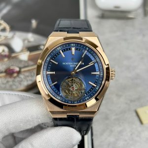 Đồng Hồ Vacheron Constantin Rep 11 Overseas 6000V Tourbillon Dây Da BBR 42,5mm (2)