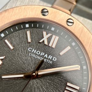 Dong Ho Chopard Alpine Eagle Demi Mat Xanh Xam Replica Cao Cap 41mm 7