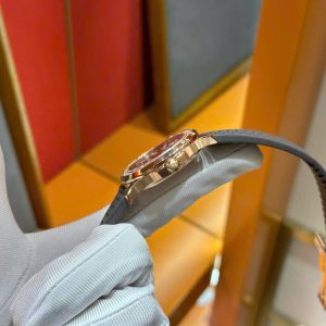 Dong Ho Patek Philippe Che Tac Aquanaut 5067 Day Cao Su Vien Dinh Da Mau Nau PPF 356mm 5