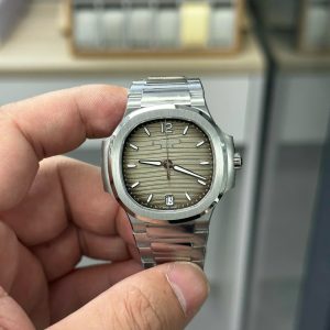 Đồng Hồ Patek Philippe Nautilus 7118 Nữ Dây Thép Mặt Xám Máy Thuỵ Sỹ Xưởng 3K 35,2mm (1)