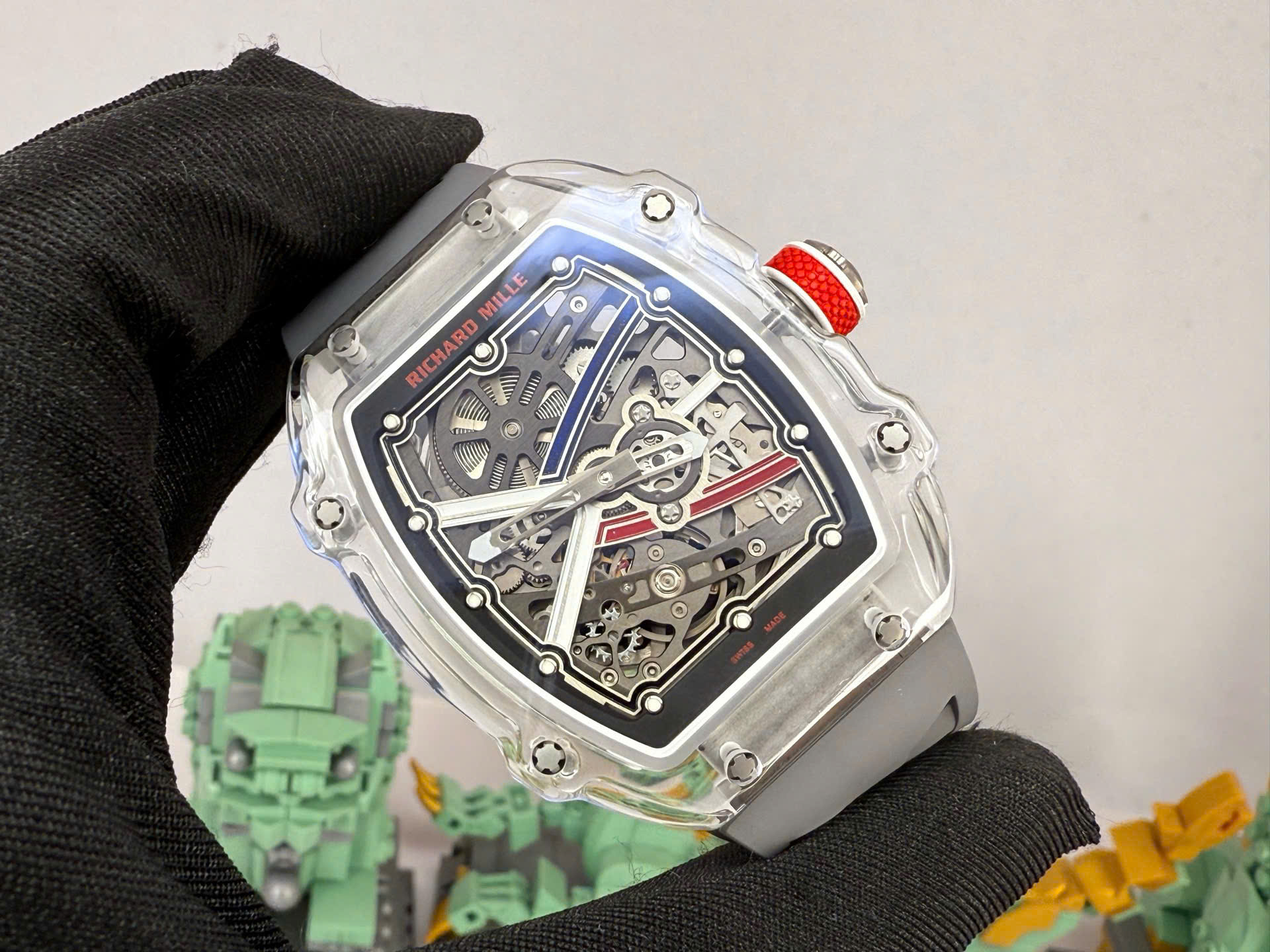 Đồng Hồ Richard Mille RM67-02 Chế Tác Vỏ Sapphire Trong Suốt Máy Tinh Chỉnh 37mm (3) Đồng Hồ Richard Mille RM67-02 Chế Tác Vỏ Sapphire Trong Suốt Máy Tinh Chỉnh 37mm (5)
