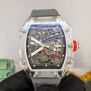 Đồng Hồ Richard Mille RM67-02 Chế Tác Vỏ Sapphire Trong Suốt Máy Tinh Chỉnh 37mm (5)