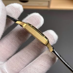 Đồng Hồ Cartier Rep 11 Santos-Dumont WGSA0077 Màu Đen Máy Pin Xưởng AF 43,5x31,4mm (1)