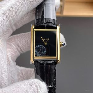 Đồng Hồ Cartier Replica 11 Tank Louis WGTA0091 Máy Pin Xưởng AF Nữ 33,7x25,5mm (4)