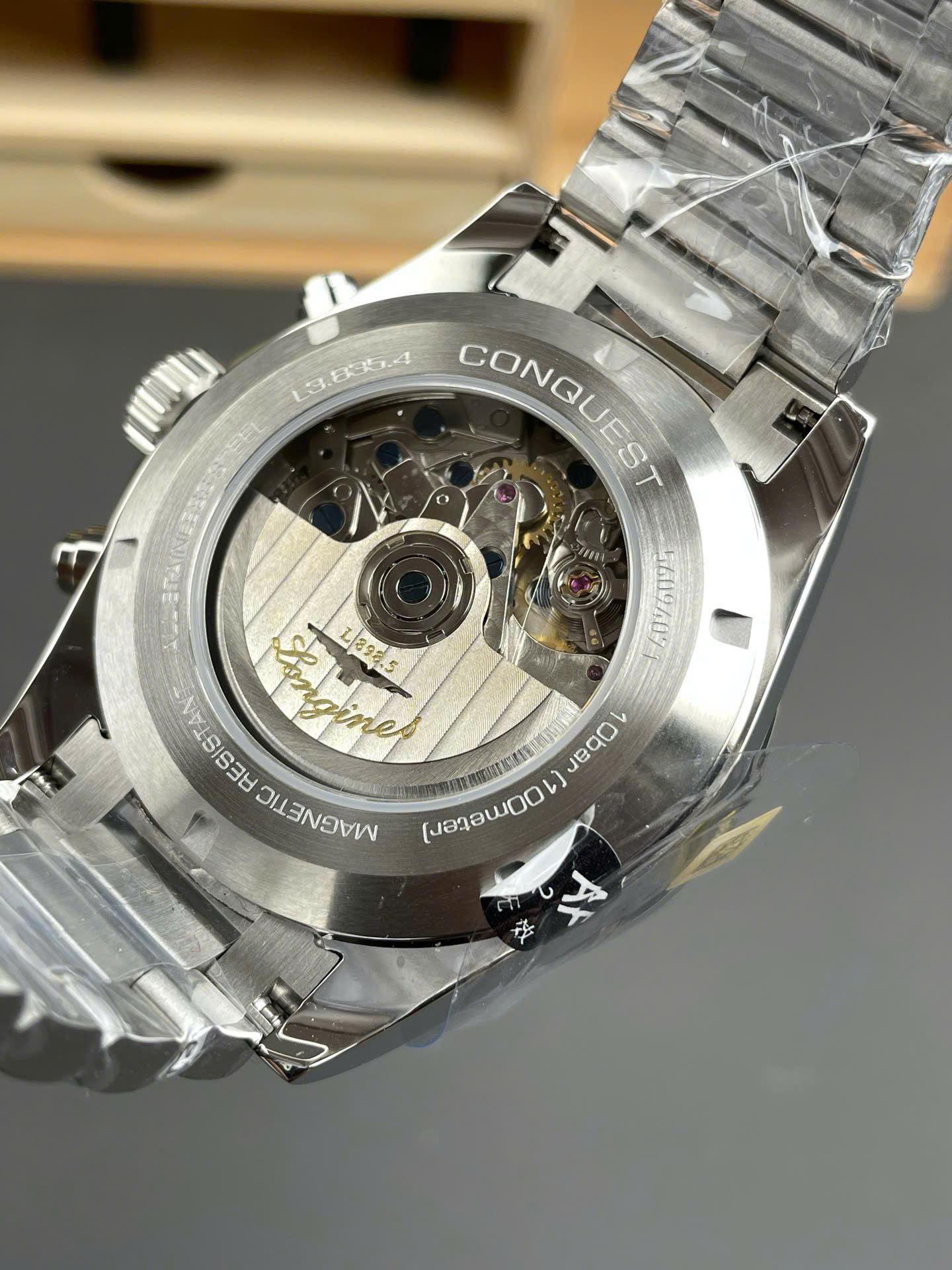 Đồng Hồ Longines Rep 11 HydroConquest Nam Dây Kim Loại Mặt Số Nâu Xưởng AF 41mm (1) Dong Ho Longines Rep 11 HydroConquest Nam Day Kim Loai Mat So Nau Xuong AF 41mm 1