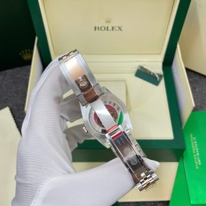 Dong Ho Rolex Rep 1 1 DateJust 126331 Mat So Kham Trai Trang Nha May Clean 41mm 1