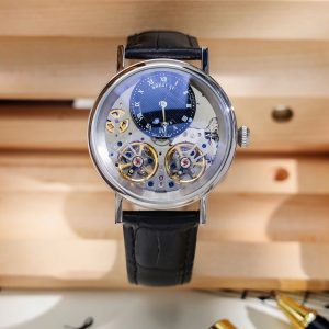 Đồng Hồ Breguet Tradition Fake Cao Cấp Cơ Lộ Máy Automatic Nam Dây Da Máy Nhật 42mm (5)