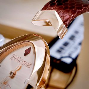 Dong Ho Just Cavalli Embellished Nu Day Da Mau Nau Like Auth May Pin 30mm 7