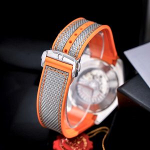 Dong Ho Omega Fake Cao Cap Planet Ocean 600M Day Cao Su May Automatic Nhat 42mm 11