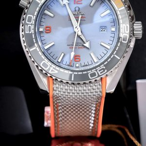 Dong Ho Omega Fake Cao Cap Planet Ocean 600M Day Cao Su May Automatic Nhat 42mm 9