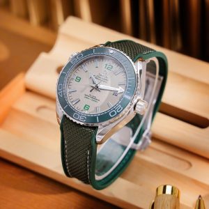 Dong Ho Omega Fake Cao Cap Planet Ocean 600M May Nhat Mau Xanh 42mm 1
