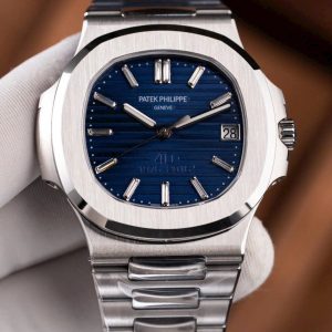 Đồng Hồ Patek Philippe Nautilus 5711 40th Anniversary Mặt Xanh Blue Đính Đá Tinh Chỉnh BBF 44mm (5)