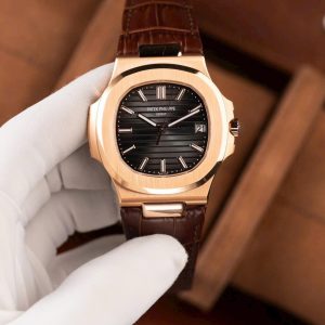 Đồng Hồ Patek Philippe Nautilus 5711 Tinh Chỉnh Nhà Máy BBF Dây Da Nâu 40mm (16)