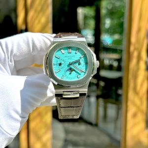 Đồng Hồ Patek Philippe Nautilus 5740G Chế Tác Cao Cấp Nhất Mặt Xanh Tiffany 40mm (1)
