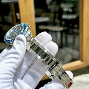 Đồng Hồ Rolex Daytona Arolla Challenge Chế Tác Đính Đá Xanh Blue Máy Thuỵ Sỹ 40mm (1)