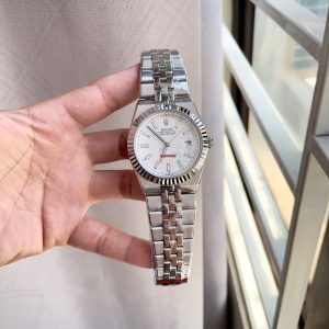 Đồng Hồ Rolex Land-Dweller Automatic Máy Cơ Nhật Fake Mặt Số Tổ Ong 40mm (2)