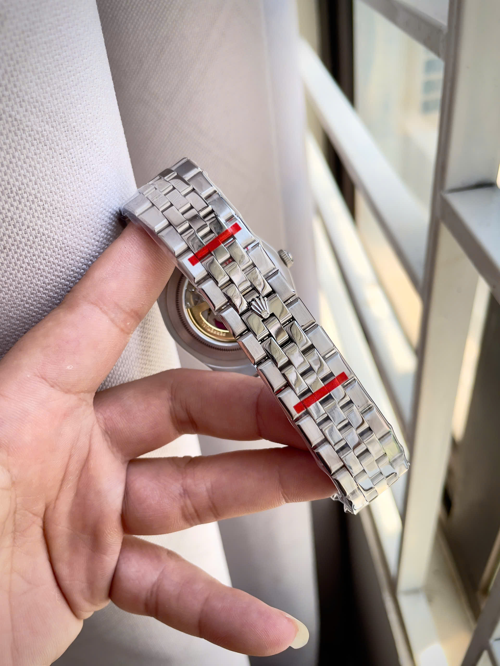 Đồng Hồ Rolex Land-Dweller Automatic Máy Cơ Nhật Fake Mặt Số Tổ Ong 40mm (7) Đồng Hồ Rolex Land-Dweller Automatic Máy Cơ Nhật Fake Mặt Số Tổ Ong 40mm (2)