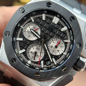 Đồng Hồ Audemars Piguet Rep 11 Royal Oak Offshore Chronograph 26420 Mặt Đen Máy Thụy Sỹ Xưởng APP 43mm (2)