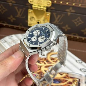 Dong Ho Audemars Piguet Royal Oak Chronograph 26331ST Che Tac Xuong APS Mat Xanh 41mm 17