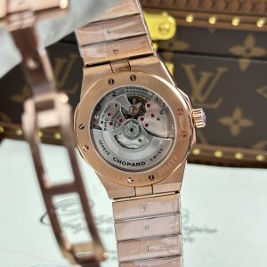 Đồng Hồ Chopard Alpine Eagle Chế Tác Mạ Vàng Hồng Mặt Xanh Lá Cây Nhà Máy GH 41mm (2)