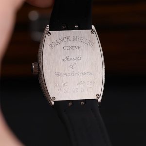 Đồng Hồ Franck Muller V32 Chế Tác Màu Đen Máy Pin Nhà Máy ABF 36mm (2)