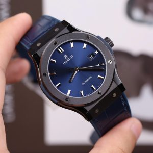 Đồng Hồ Hublot Classic Fusion Mặt Xanh Blue Chế Tác Tinh Chỉnh Máy SW300 Thụy Sỹ JJZ 42mm (2)
