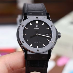 Đồng Hồ Hublot Classic Fusion Màu Đen Chế Tác Tinh Chỉnh Máy SW300 Thụy Sỹ JJZ 42mm (2)